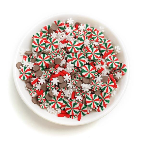 Christmas Soft Pottery Slices Handmade Slimes Perfect for Filling and Decorating Your Home on Christmas Day