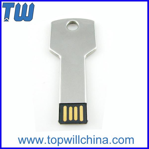 Slim Durable Aluminum Key Usb Flash Drive 2GB 4GB 8GB 16GB 32GB