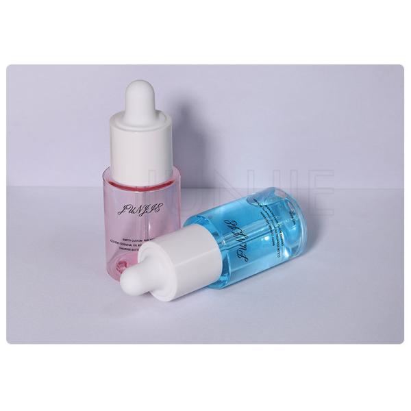 Luxury Hair Essential Oil Dropper Transparent 60ml Empty Plastic Cosmetic Moisturizer Tanning Oil Bottle Custom Color Skin Care