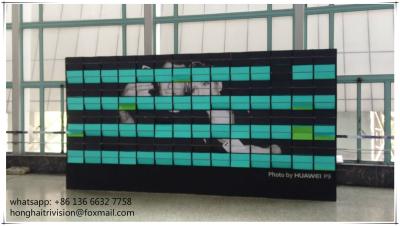 split flap display airport billboard innovative billboard new product