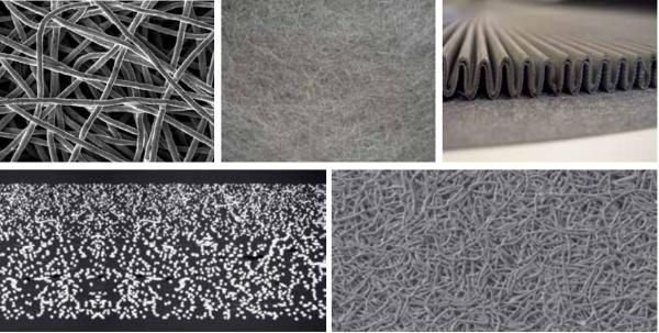 L'épaisseur 0.42mm a aggloméré la fibre d'acier inoxydable sentie pour des médias de filtrage