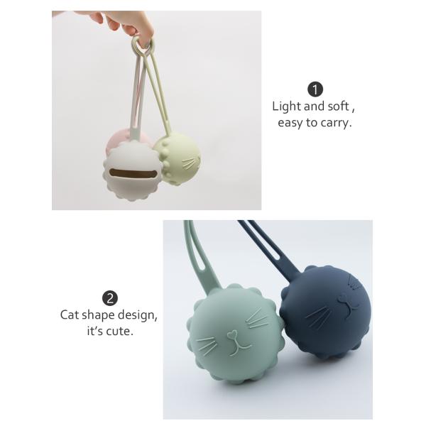 Случай BPA Pacifier силикона качества еды свободный для подарка держателя мешка хранения pacifier младенцев Newborn