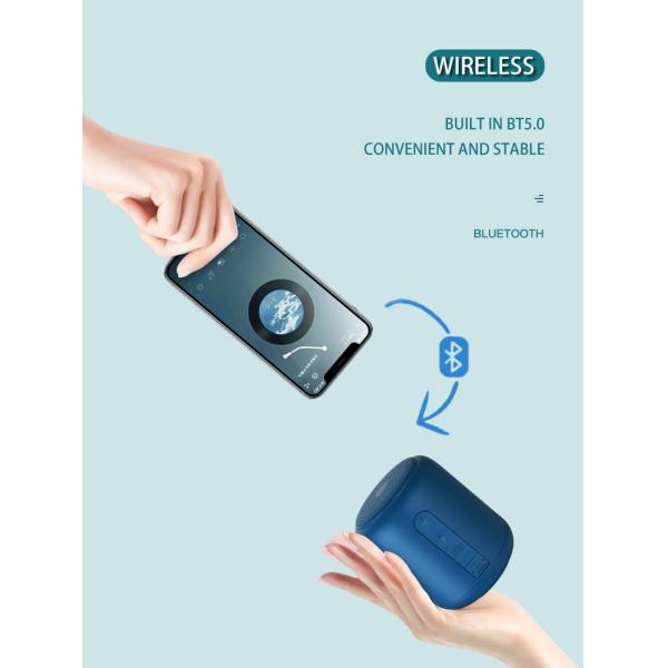 Wholesale Wireless Outdoor Mini Bluetooth Speaker Portable Rechargeable Surround Sound Bluetooth Speakers for Playing Music