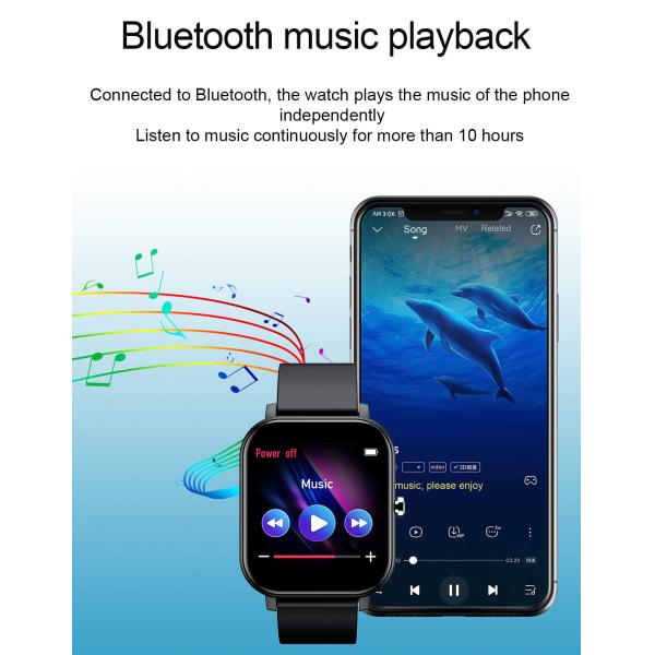 Boys Exercise Monitor 1.54 Inch Smart Watch 200mAh Long Battery Time Sleep Detection