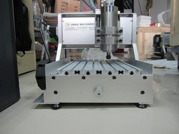 mini 3020 800w engraving aluminum plate router