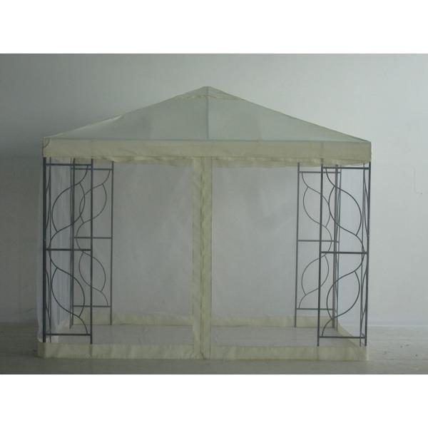 Package Size 197*46.5*12cm Party Gazebo with Waterproof PA Fabric and Powder Coating