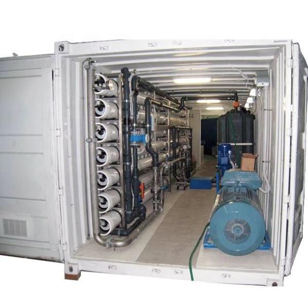                  Mobile RO Plant Solar Sea Water Swro Desalination Plant Desalination Container Containerized Reverse Osmosis Seawater Desalination Plant             