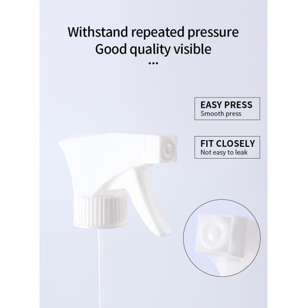 28 400 Trigger Sprayer Hand Trigger Sprayer Plastic white Trigger Sprayer for Bottles
