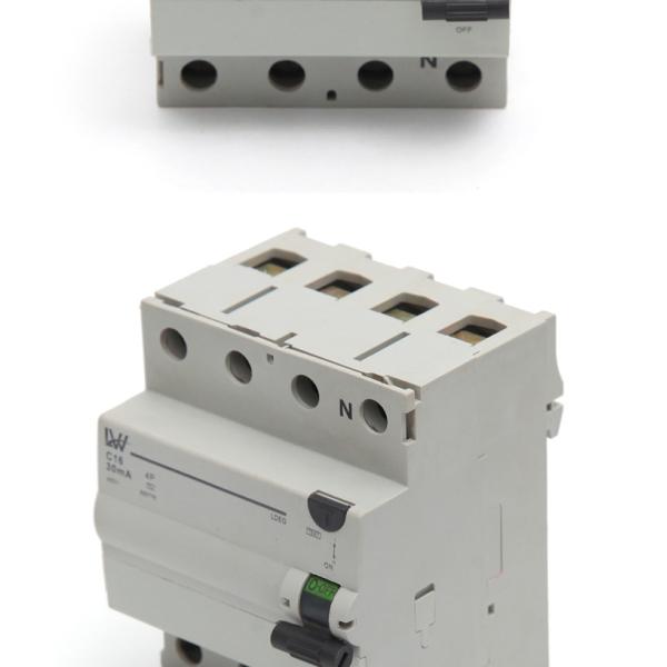 Автомат защити цепи ДКГ РККБ 63А 30мА 2П 4П промышленный