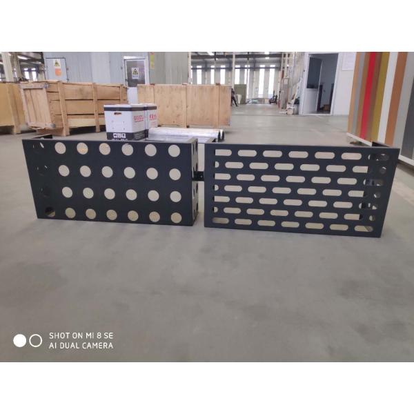 Galvanized Carbon Steel Perforated Metal Sheet 1000x2000mm Round Hole