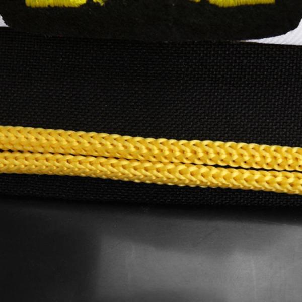 Capitão branco relativo à promoção Chapéu do marinheiro, chapéu vazio dos capitães personalizado