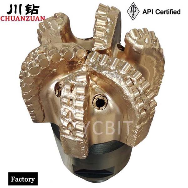 China Manufacturer10 bocado de broca 6 Bladg do corpo de aço PDC de 5/8 de polegada para a perfuração para a exploração do petróleo