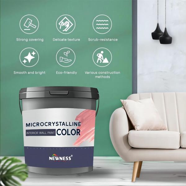 State Liquid Coating NEWNESS Home Decor Advanced Matte Interior Emulsion Wall Painting