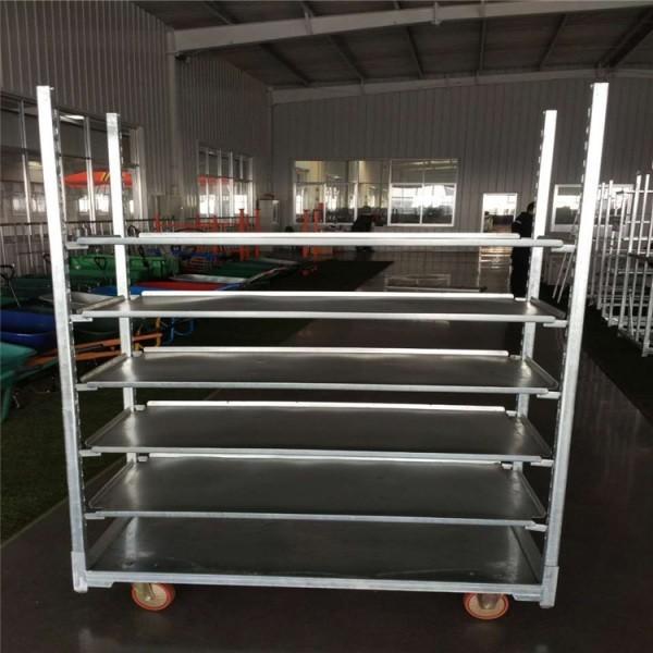 1350x565x1900mm Display Plant Flower Cart Carrinho de infância com 5 níveis