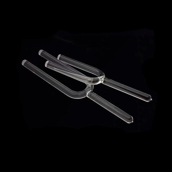 Diapason chantant en quartz cristal personnalisé 10mm 16mm 20mm Ensemble de chakras avec étui gratuit pour la guérison sonore