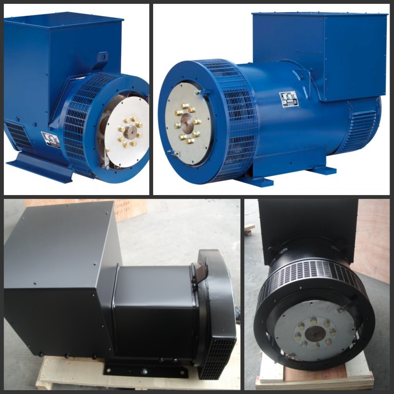 2 / 3 Pitch Brushless Alternator Generator , CE / ISO Approved Brushless AC Alternator