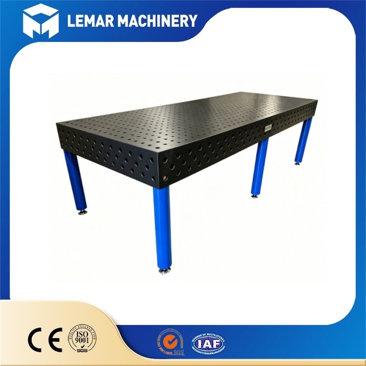 Precise Drilled D28 3D Grid Modular Steel Welding Work Table