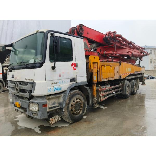 40m Used Concrete Pump Trucks in Excellent Condition concrete pump truck with boom
