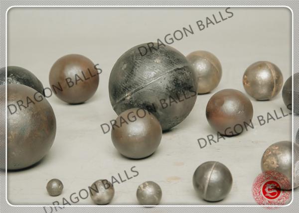 Hot Rolling Grinding Media Steel Balls 20mm - 150mm B2 B3 60Mn Material