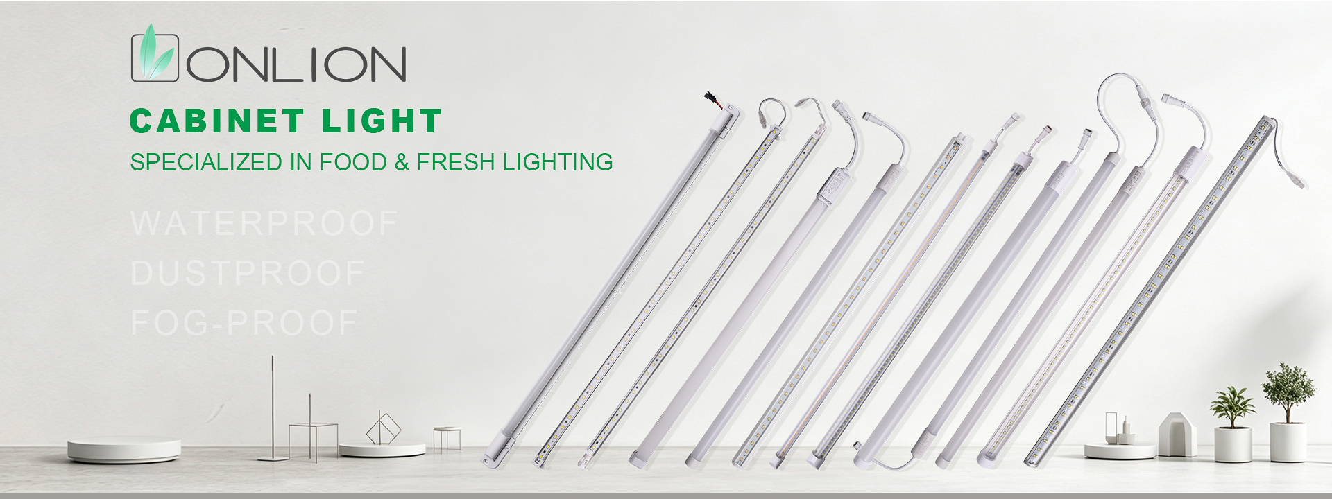 ONN-X5M Industrial LED Cooler Lights Waterproof IP65 Freezer LED Light Fixtures