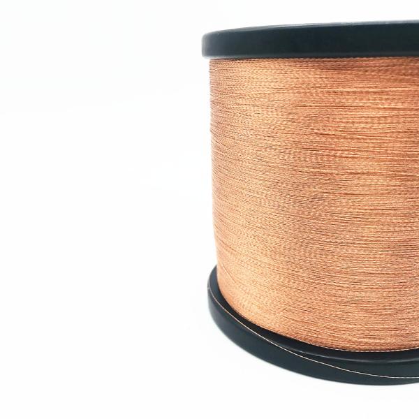 o Calibre de diâmetro de fios 38 de 0.1mm isolado encalhou o fio de cobre de Litz
