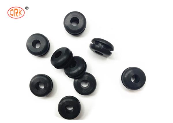 Anillo de caucho negro Grommet FFKM Sello Sellos aeroespaciales