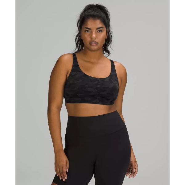 Padded  Sports Bra With Adjustable Band And Straps Push Up Elasticity