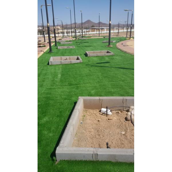 Good Stiffness Outdoor Play Fake Garden Grass For Kids Playground