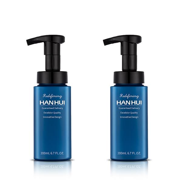 Multi-Purpose Round Blue Plastic Foamer Bottle for Personal Care and Soap Cleaning