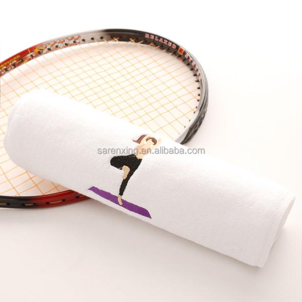 Отпечатка логотипа хлопчатобумажных полотен для быстрого поглощения пота во время тренировок