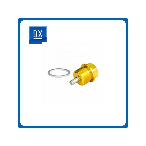 Gold Magnetic Drain Plugs CNC M14 For GSX-R750 2000-2009 2010-2017