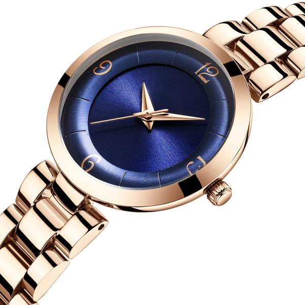 Small 30mm Women Quartz Watch Stainless Steel Strap OEM Customized Temperament