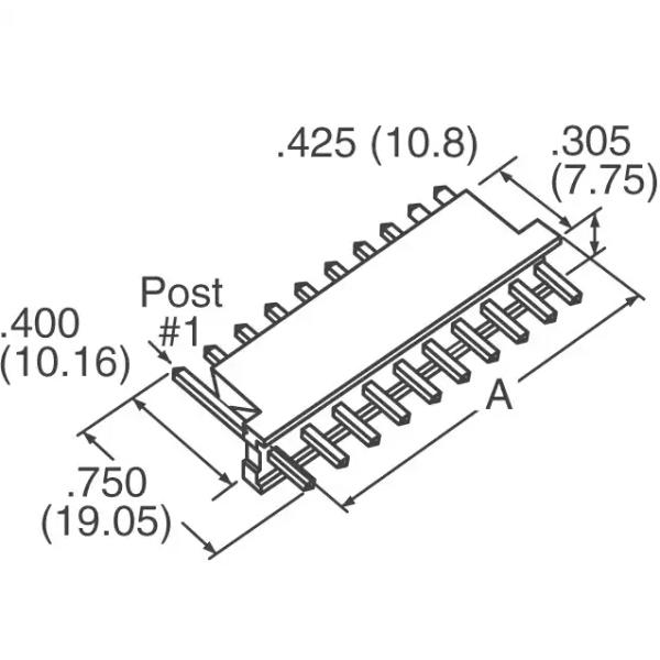 Plug Header Wire To Board Terminal Block HDR 5 POS 3.96mm Solder