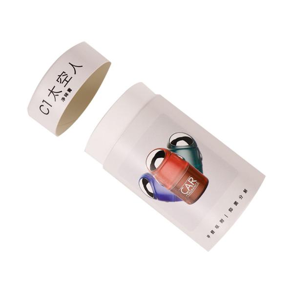 Картон изготовленного на заказ цилиндра Kraft логотипа красочного круглого упаковывая повторно использует подарочную коробку