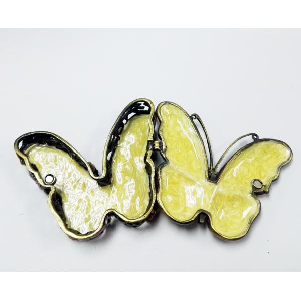 Metal Butterfly Jewelry Box butterfly shape metal jewelry box for ladies gift