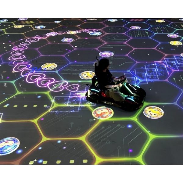 Real Driving Interactive Racing Arena Immersive Go Karting For Retail Spaces