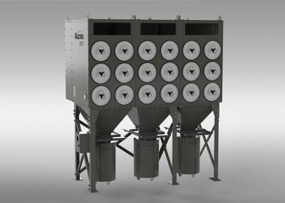 Metal Grinding Industrial Pulse Jet Cartridge Dust Collector High Efficiency