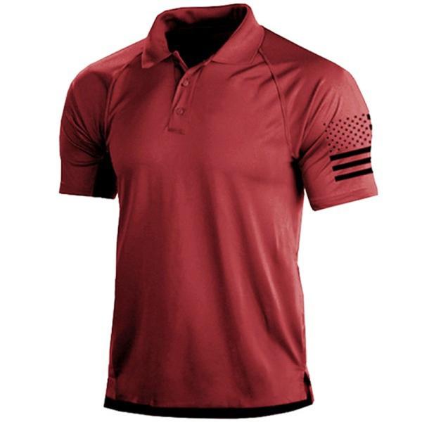 Anti Pilling Breathable Polo T Shirts Tactical Polyester Green Outdoor Woven Short Sleeve Combat Shirt