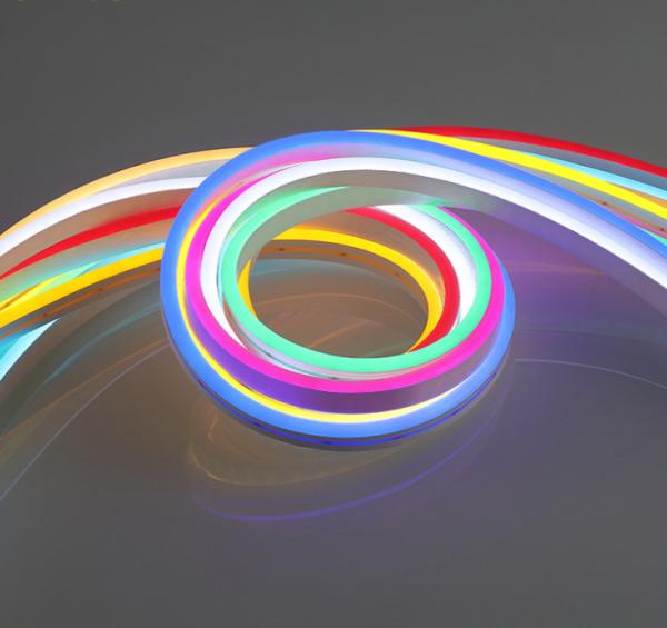 Colorful Flexible Silicone LED Strip , Waterproof LED Neon Tube For Billboard