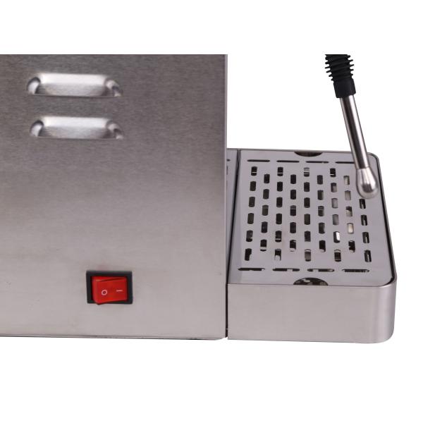 Mirror Finish Steam Milk Frother 5.25L Hot Water Heater 14kg 2000W
