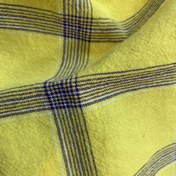 Холстинка проверяет ткань смеси белья 70% хлопок 30% шотландки Breathable