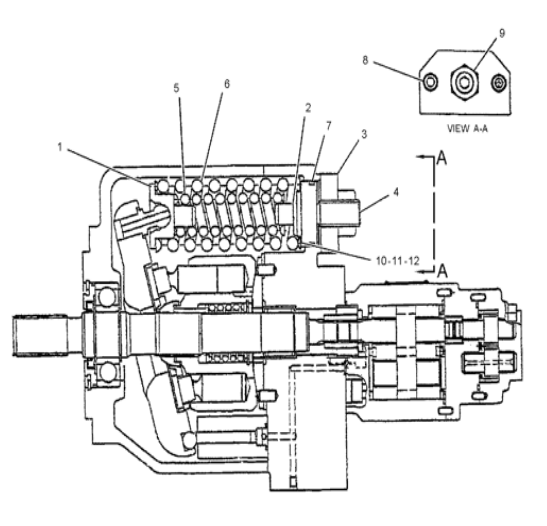 Части экскаватора E305 E306 Экскаватор Гидравлический насос 423-0087 Гидравлический главный насос
