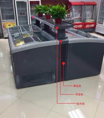 470W 450L Horizontal Chest Freezer Under Counter Combined Static cooling