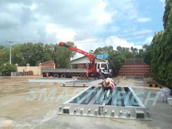 Pitless 80T Customized Length Heavy Duty Weighbridge