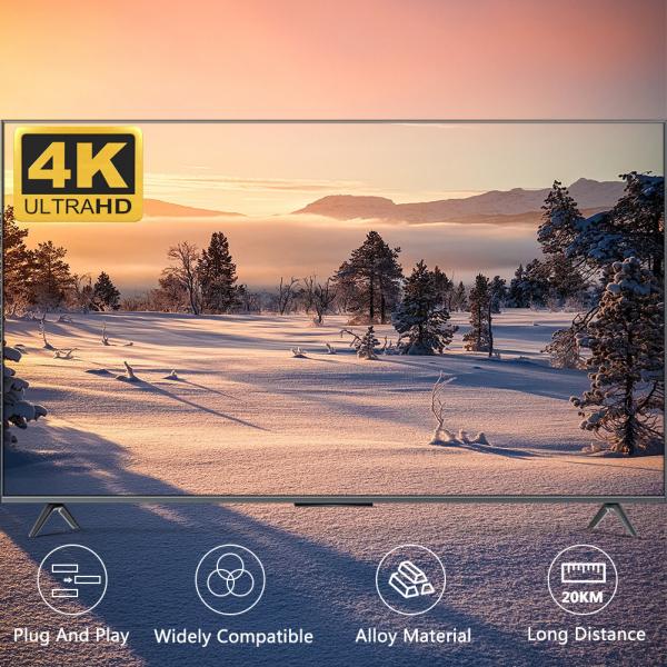 ミニ 4K DVI 光ファイバー拡張子 RS232