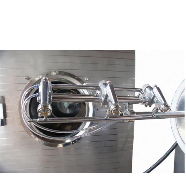 High Efficiency Tablet Coating Equipment , Film Coating Machine Low Noise