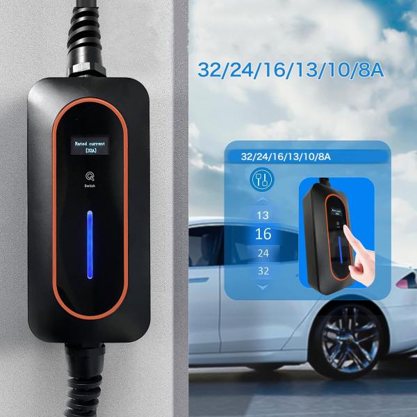 Зарядное устройство для электромобилей типа 2 мощностью 7 кВт 32А