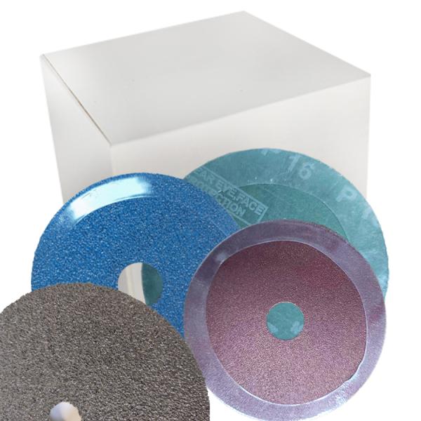 Metal 125mm Fiber Disc for Wood and Stone Grit 40 -120 / Customized Surface Grinding