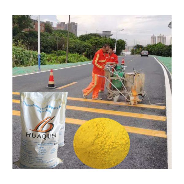 Hand Push Thermoplastic Road Marking Machine Screed Type Road Line Marking Equipment