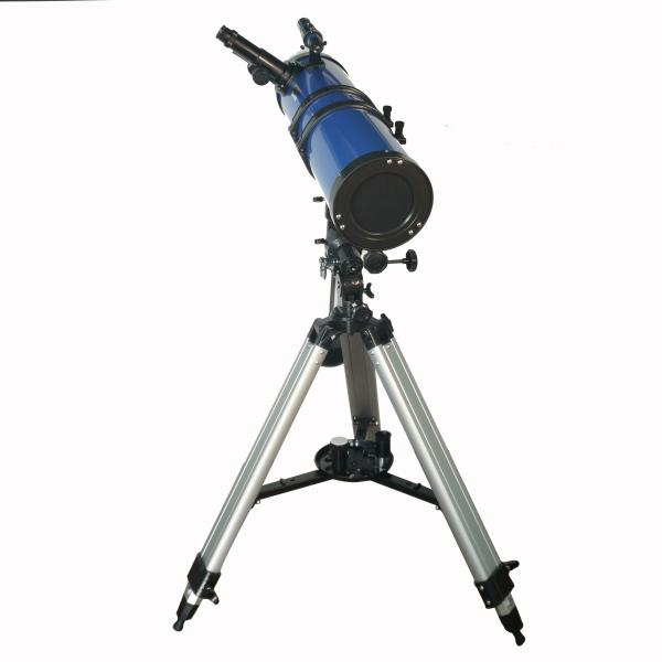 Os astrônomos encurtam multi da abertura 750mm de 150mm inteiramente revestido com o tripé da montagem de AZ